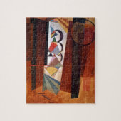 Kandinsky Development in Brown Abstract Painting Legpuzzel (Verticaal)