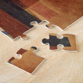 Kandinsky Development in Brown Abstract Painting Legpuzzel (Zijkant)