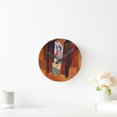 Kandinsky Development in Brown Abstract Painting Ronde Klok (Huis)