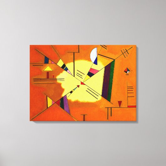 Kandinsky - Diagonaal Canvas Afdruk (Voorkant)