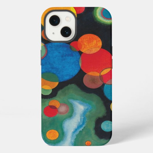 Kandinsky Diepgaande Impuls Abstracte Olie op Canv iPhone Hoesje (Achterkant)