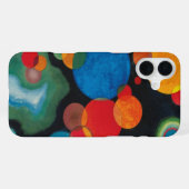 Kandinsky Diepgaande Impuls Abstracte Olie op Canv iPhone Hoesje (Achterkant horizontaal)