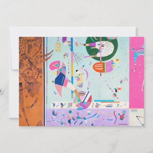 Kandinsky Diverse deeluitvindingen Kaart (Voorkant)