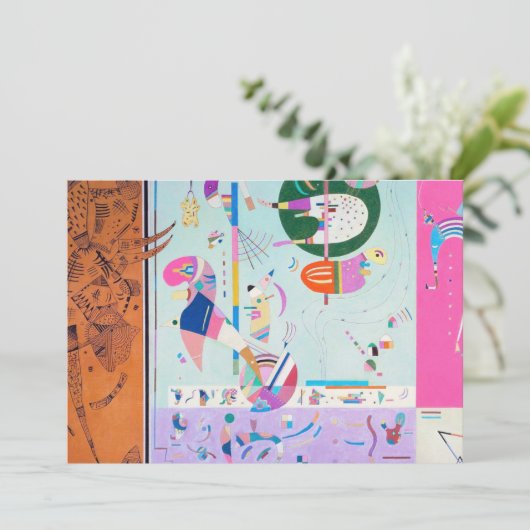 Kandinsky Diverse deeluitvindingen Kaart (Staand voorkant)