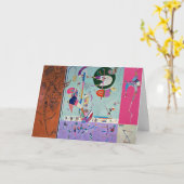 Kandinsky - diverse onderdelen kaart (Gele Bloem)