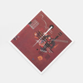 Kandinsky - Doffe Rood Servet (Hoek)