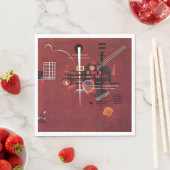 Kandinsky - Doffe Rood Servet (Insitu)
