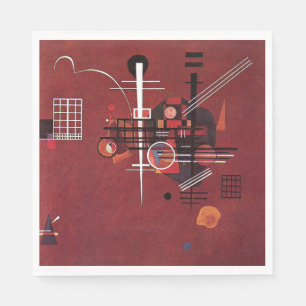 Kandinsky - Doffe Rood Servet