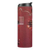 Kandinsky - Doffe Rood Thermosbeker (Gedraaid links)