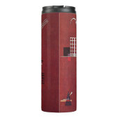 Kandinsky - Doffe Rood Thermosbeker (Achterkant)