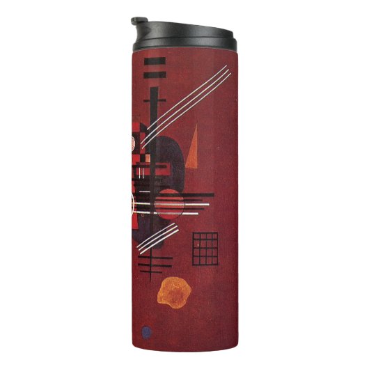 Kandinsky - Doffe Rood Thermosbeker (Geroteerd rechts)