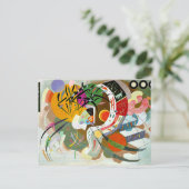 Kandinsky - Dominant Curve Briefkaart (Staand voorkant)