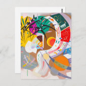 Kandinsky Dominant Curve Briefkaart (Voorkant / Achterkant)