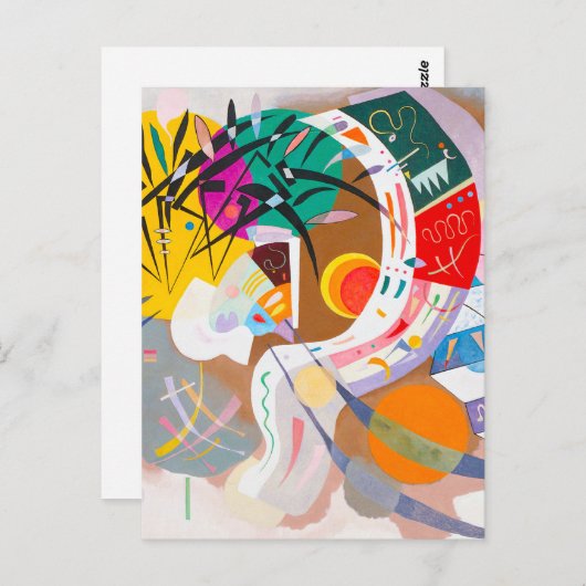 Kandinsky Dominant Curve Briefkaart (Voorkant / Achterkant)