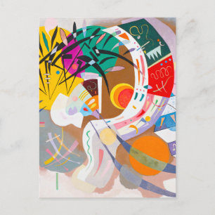 Kandinsky Dominant Curve Briefkaart