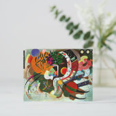 Kandinsky - Dominant Curve Briefkaart (Staand voorkant)