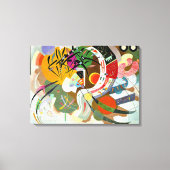 Kandinsky - Dominant Curve Canvas Afdruk (Voorkant)