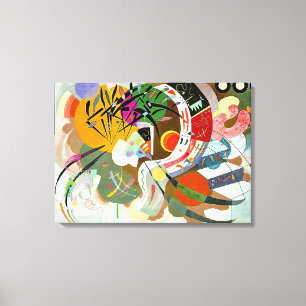 Kandinsky - Dominant Curve Canvas Afdruk