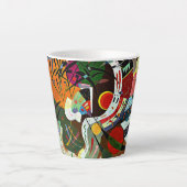 Kandinsky - Dominant Curve Latte Mok (Voorkant)