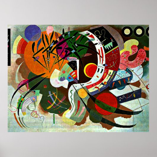 Kandinsky - Dominant Curve Poster (Voorkant)