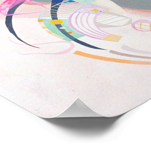 Kandinsky Dominant Curve Poster (Hoek)