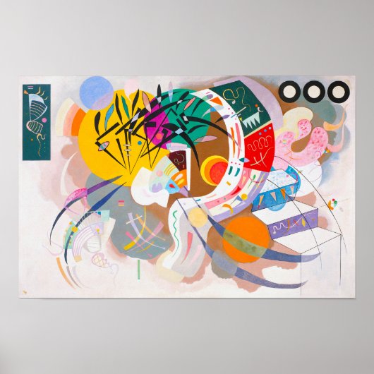 Kandinsky Dominant Curve Poster (Voorkant)