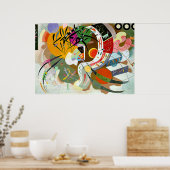 Kandinsky - Dominant Curve Poster (Keuken)