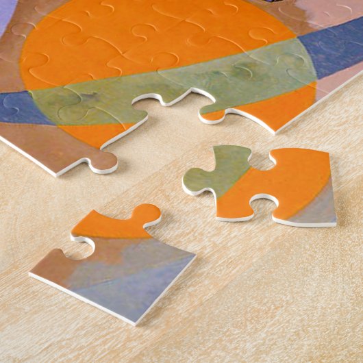 Kandinsky Dominant Curve Puzzle Legpuzzel (Zijkant)