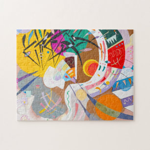 Kandinsky Dominant Curve Puzzle Legpuzzel