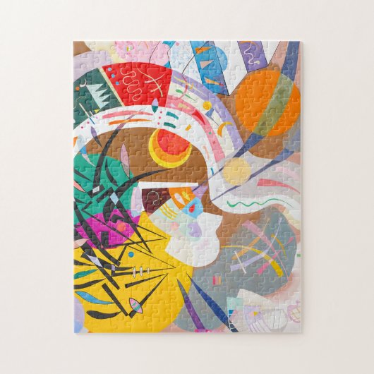 Kandinsky Dominant Curve Puzzle Legpuzzel (Verticaal)