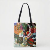Kandinsky - Dominant Curve Tote Bag (Voorkant)