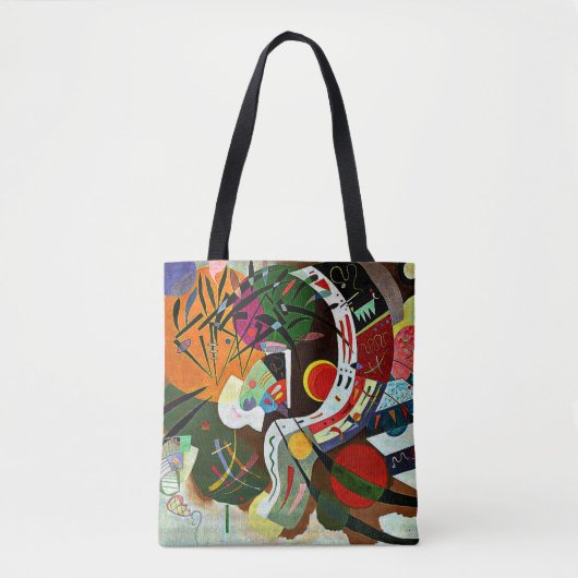 Kandinsky - Dominant Curve Tote Bag (Voorkant)