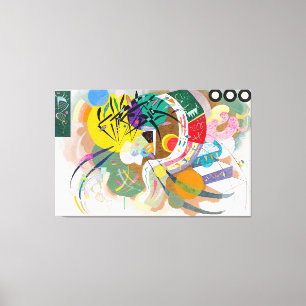 KANDINSKY - DOMINANTE CURVE - 1936 - CANVAS AFDRUK