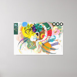 KANDINSKY - DOMINANTE CURVE - 1936 - CANVAS AFDRUK