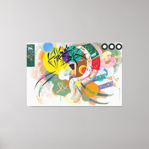 KANDINSKY - DOMINANTE CURVE - 1936 - CANVAS AFDRUK
