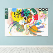 KANDINSKY - DOMINANTE CURVE - 1936 - CANVAS AFDRUK (Insitu (Houten vloer))