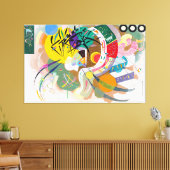 KANDINSKY - DOMINANTE CURVE - 1936 - CANVAS AFDRUK (Insitu (Woonkamer))