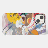 Kandinsky Dominante Curve Abstract Schilderij iPhone Hoesje (Achterkant horizontaal)