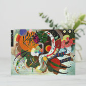 Kandinsky - dominante kromme kaart (Staand voorkant)