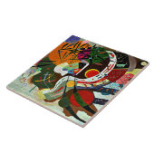 Kandinsky - Dominante kromme Tegeltje (Zijkant)
