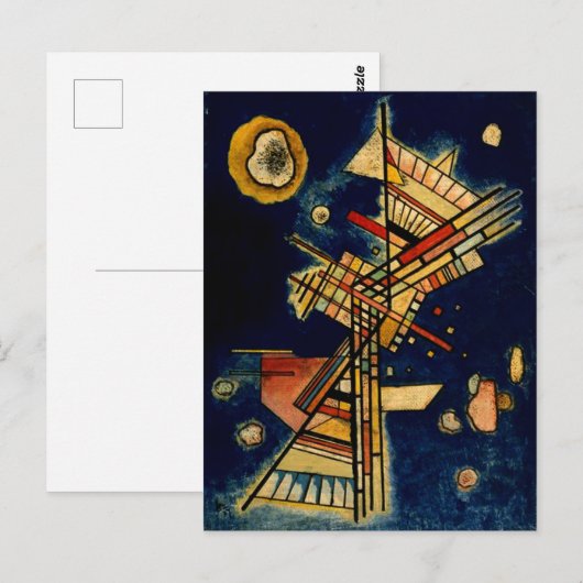 Kandinsky - Donkere plekken Briefkaart (Voorkant / Achterkant)