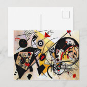 Kandinsky - Doorvoerlijn Briefkaart (Voorkant / Achterkant)