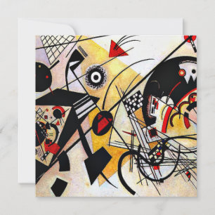 Kandinsky - Doorvoerlijn, kleurrijk Kaart