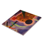 Kandinsky - Drei Elemente Tegeltje (Zijkant)