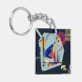 Kandinsky - Drie geluiden Sleutelhanger (Voorkant Links)