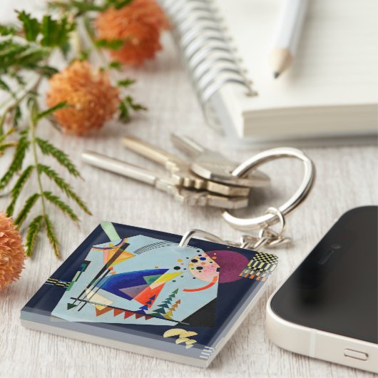 Kandinsky - Drie geluiden Sleutelhanger (Voorkant Rechts)