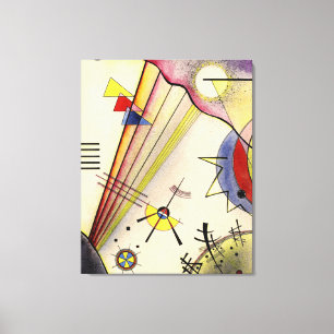 Kandinsky - Duidelijke Verbinding Canvas Afdruk