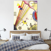 Kandinsky - Duidelijke Verbinding Canvas Afdruk (Insitu (Slaapkamer))