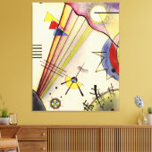 Kandinsky - Duidelijke Verbinding Canvas Afdruk (Insitu (Woonkamer))