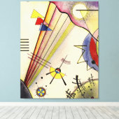 Kandinsky - Duidelijke Verbinding Canvas Afdruk (Insitu (Houten vloer))